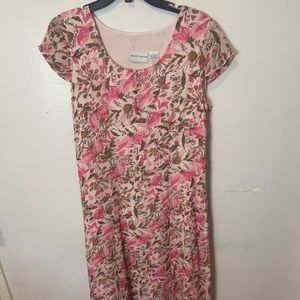 Pink Flower Dress